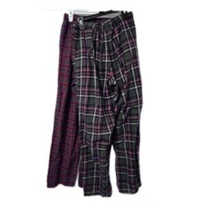Croft & Barrow Flannel Pajama Pants - Two Pair - Size Small